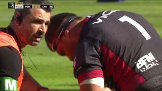 Perpignan vs Lyon  202324 France Top 14  Full match Rugby [upl. by Atnas]