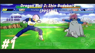 Dragon Ball Z Shin Budokai 2PPSSPP  Walkthrough 1 [upl. by Tehcac]