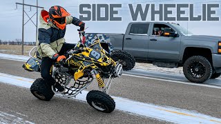 Longest Quad Two Wheel on YouTube [upl. by Ameehsat831]