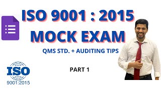 20 QA on ISO 90012015 Latest Quality Management System MockTestExam link in DescriptionPart1 [upl. by Avot]