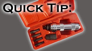 Manual Impact Driver  A MUST HAVE Tool For Any Novice Mechanic [upl. by Illah]