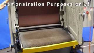 How To Use a Timesaver Wide Belt Sander W Options amp Operation wwwSterlingMachinerycom [upl. by Kapeed]