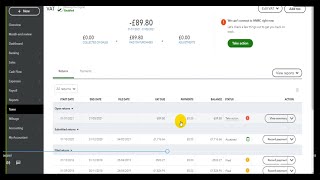 QuickBooks Online  VAT Return Tutorial  quickbooks vat [upl. by Rein511]